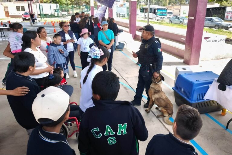 La SSPH llevó el programa “Ciudad Policía” a Ciudad Sahagún