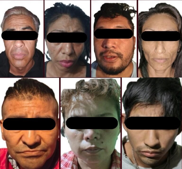 En cateos capturan a siete y aseguran 882 dosis de presuntos narcóticos
