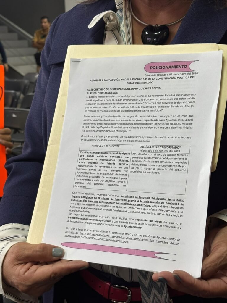 Ediles del Altiplano rechazan reforma al Artículo 141 de la Constitución del Estado