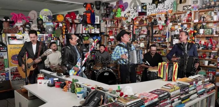 Los Tigres del Norte se estrenan en Tiny Desk con un mensaje a favor de los migrantes