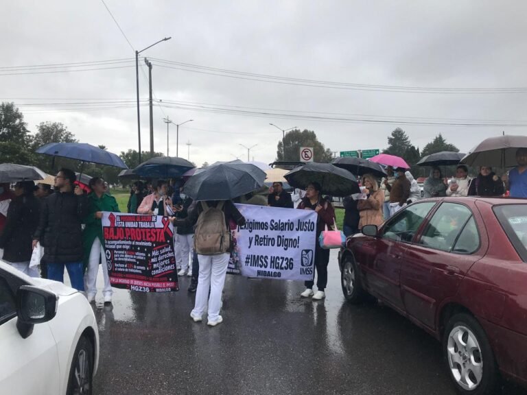 RETIRAN BLOQUEO EN BULEVAR FELIPE ÁNGELES