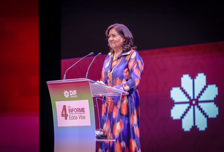 Presenta Edda Vite balance de cuatro años al frente del DIF Hidalgo