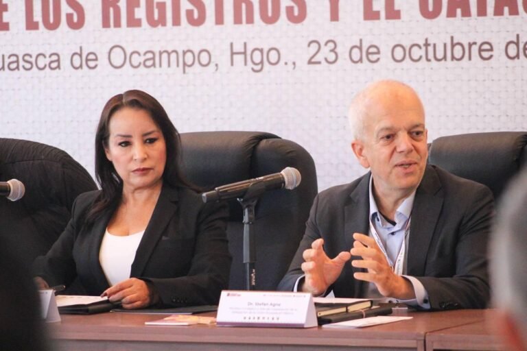 Hidalgo realiza la Cuarta Sesión Ordinaria del MIRCA sobre modernización catastral