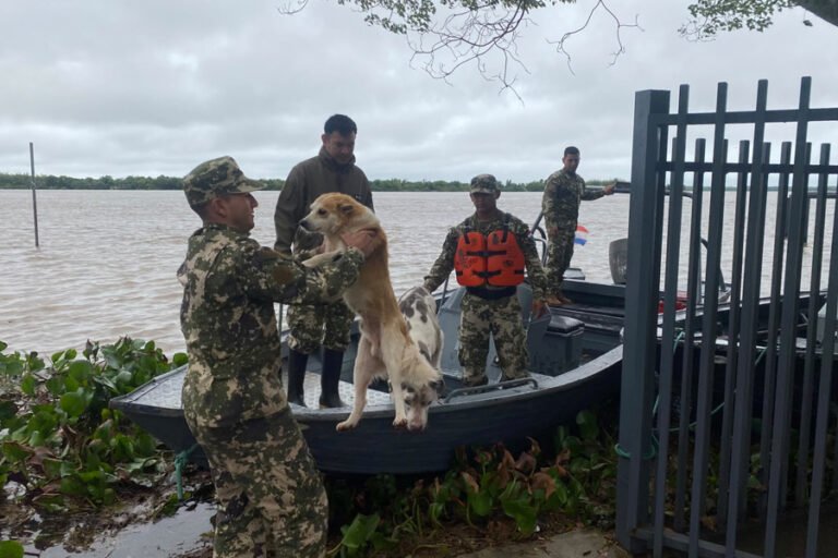 Lluvias en Paraguay provocan afectaciones a 3 mil familias